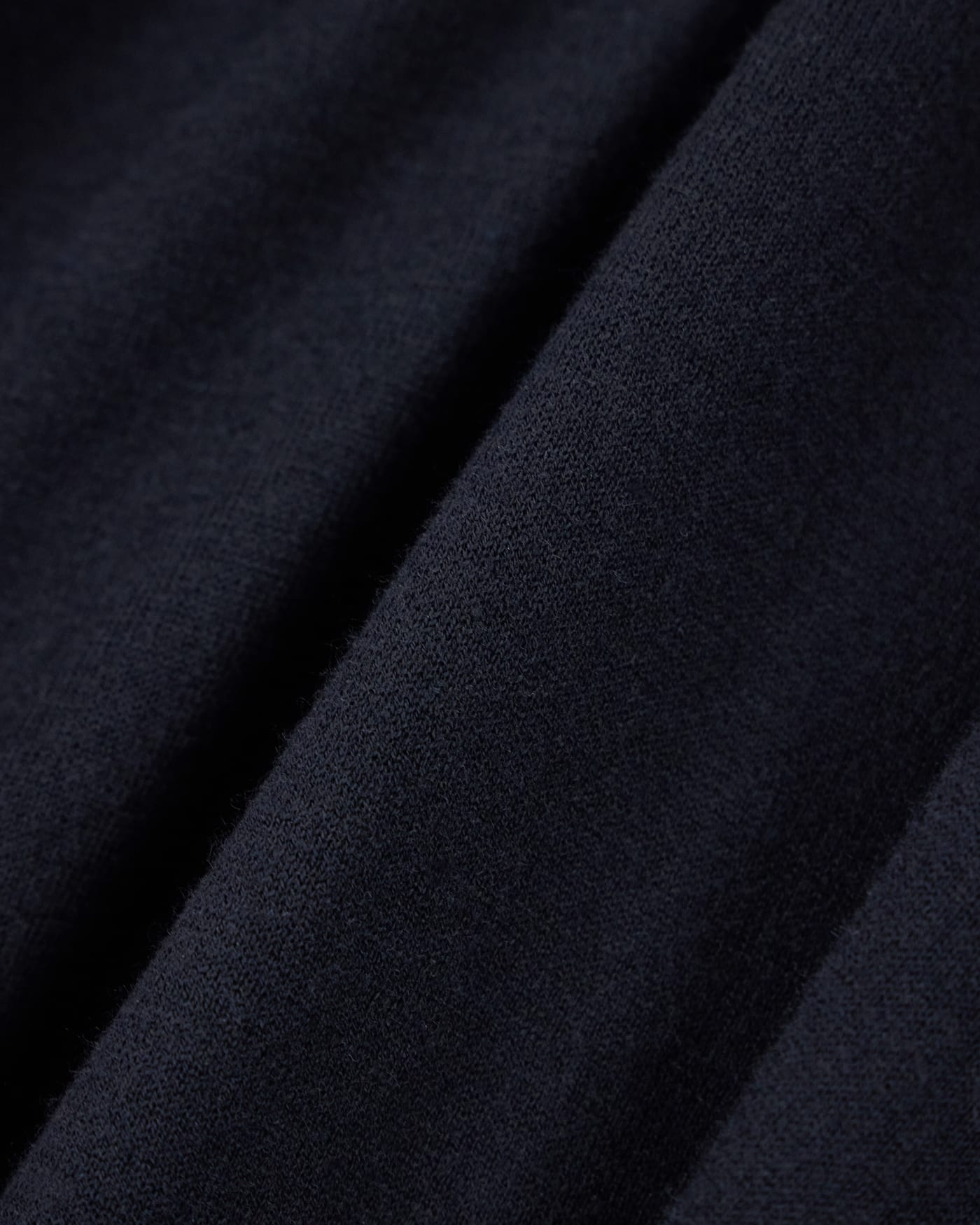 regular fit knit polo in lyocell wool mix