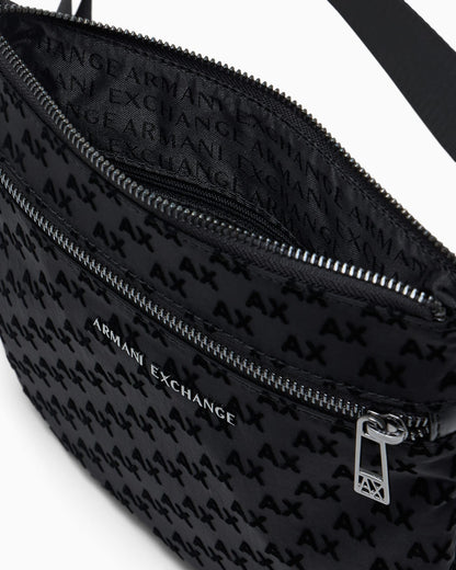 flat crossbody messenger bag