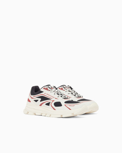 Sneakers in mesh with metallic details