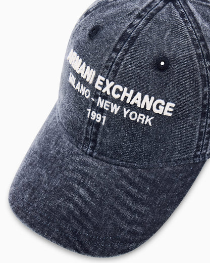 Baseball hat in cotton twill with