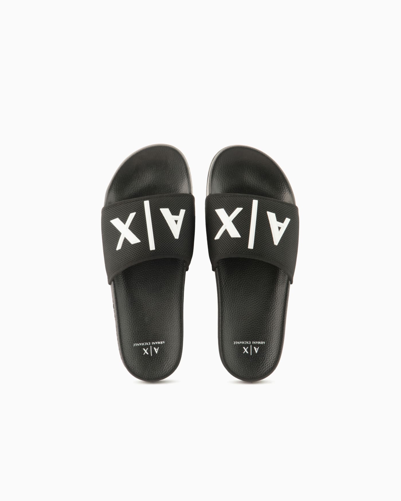 Slides technical fabric satin finish man