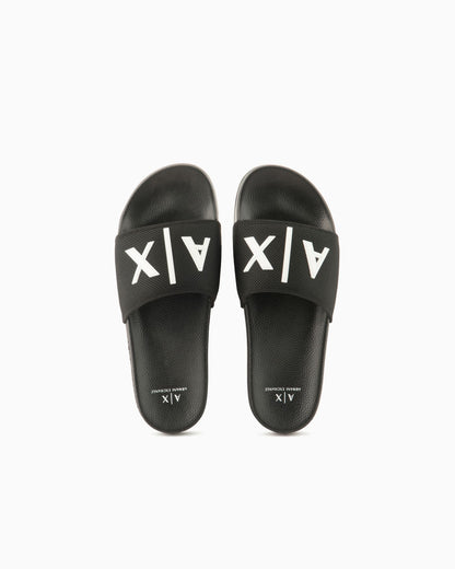 Slides technical fabric satin finish man