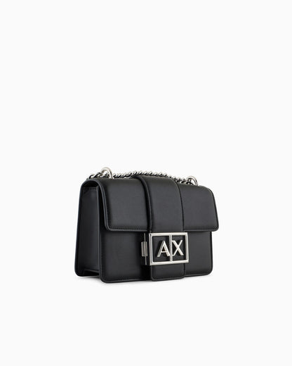 Crossbody bag with chain strap for woman