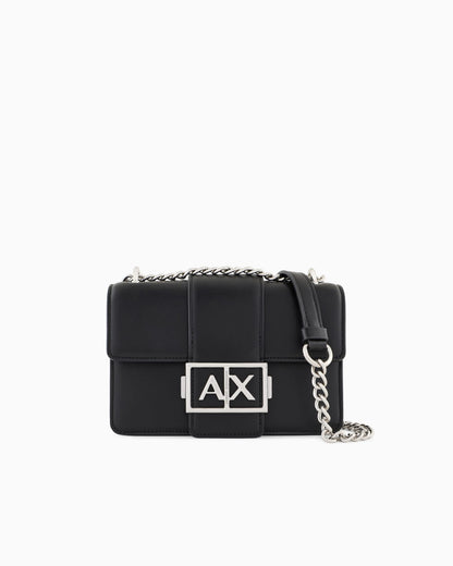 Crossbody bag with chain strap for woman