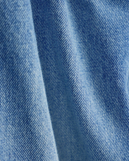 oversized fit 5 pockets denim pant rigid cotton