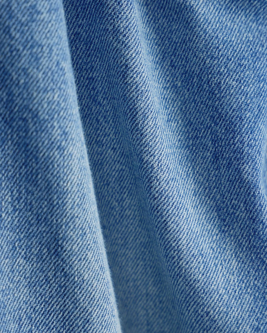 oversized fit 5 pockets denim pant rigid cotton