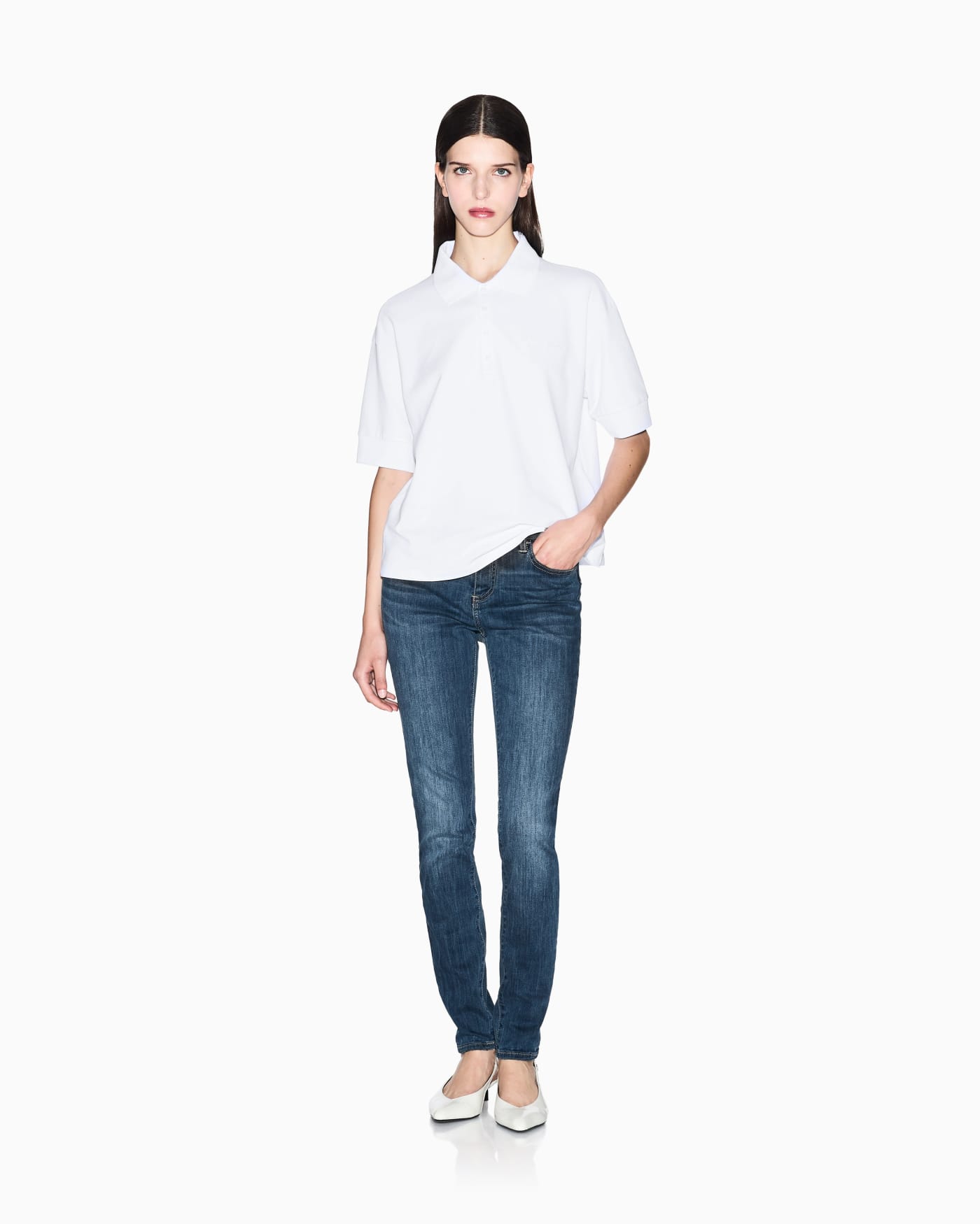 Ultra stretch skinny jeans woman