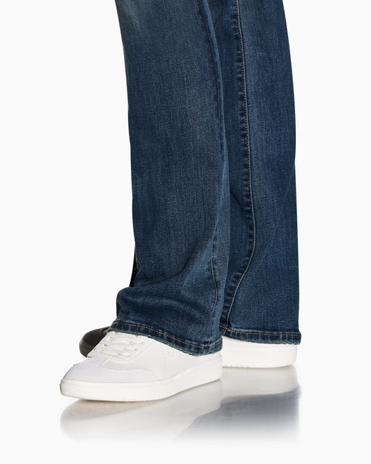 Flare Indigo Ultra-Stretch Jeans