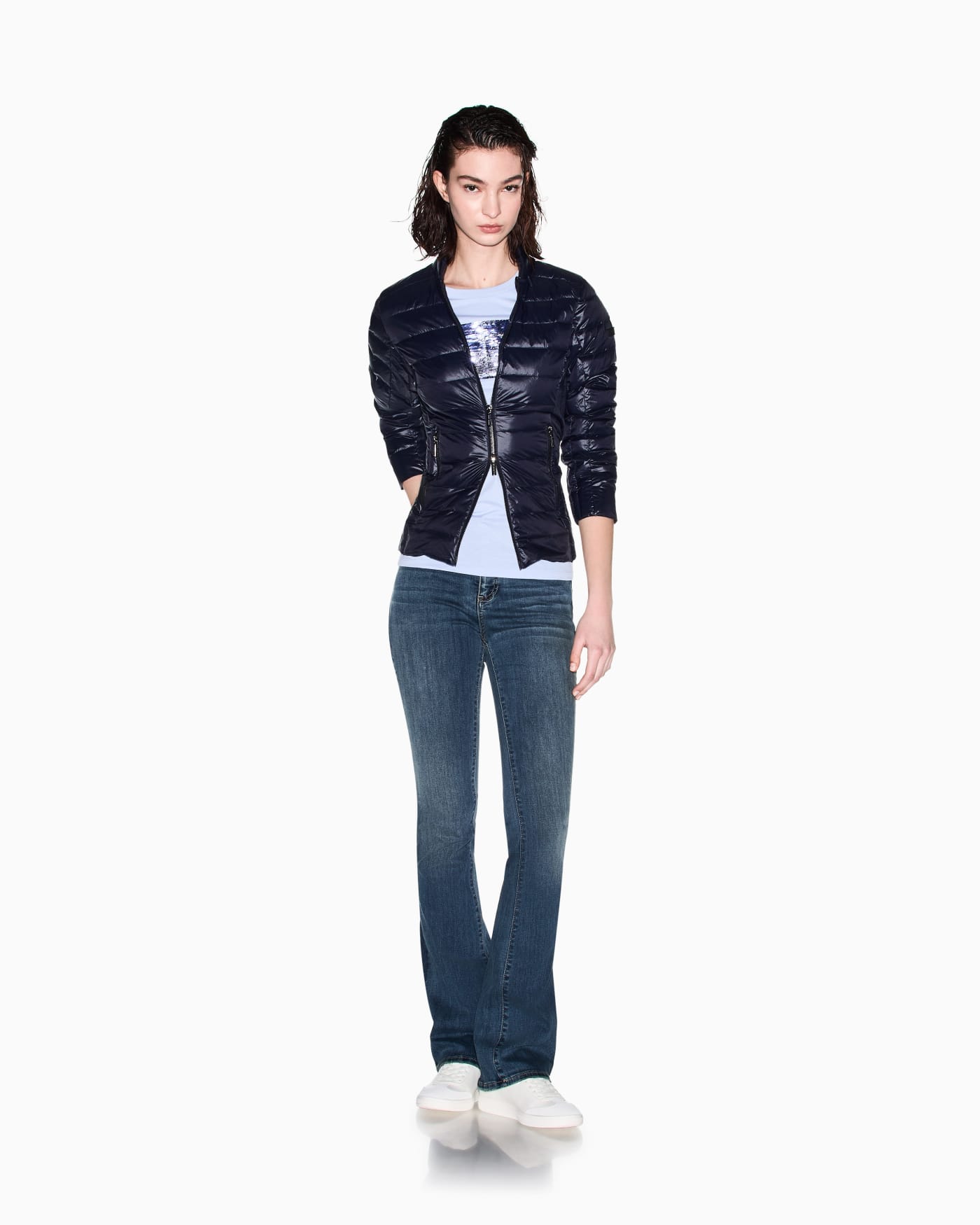 Flare Indigo Ultra-Stretch Jeans