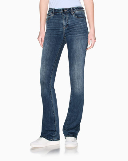Flare Indigo Ultra-Stretch Jeans
