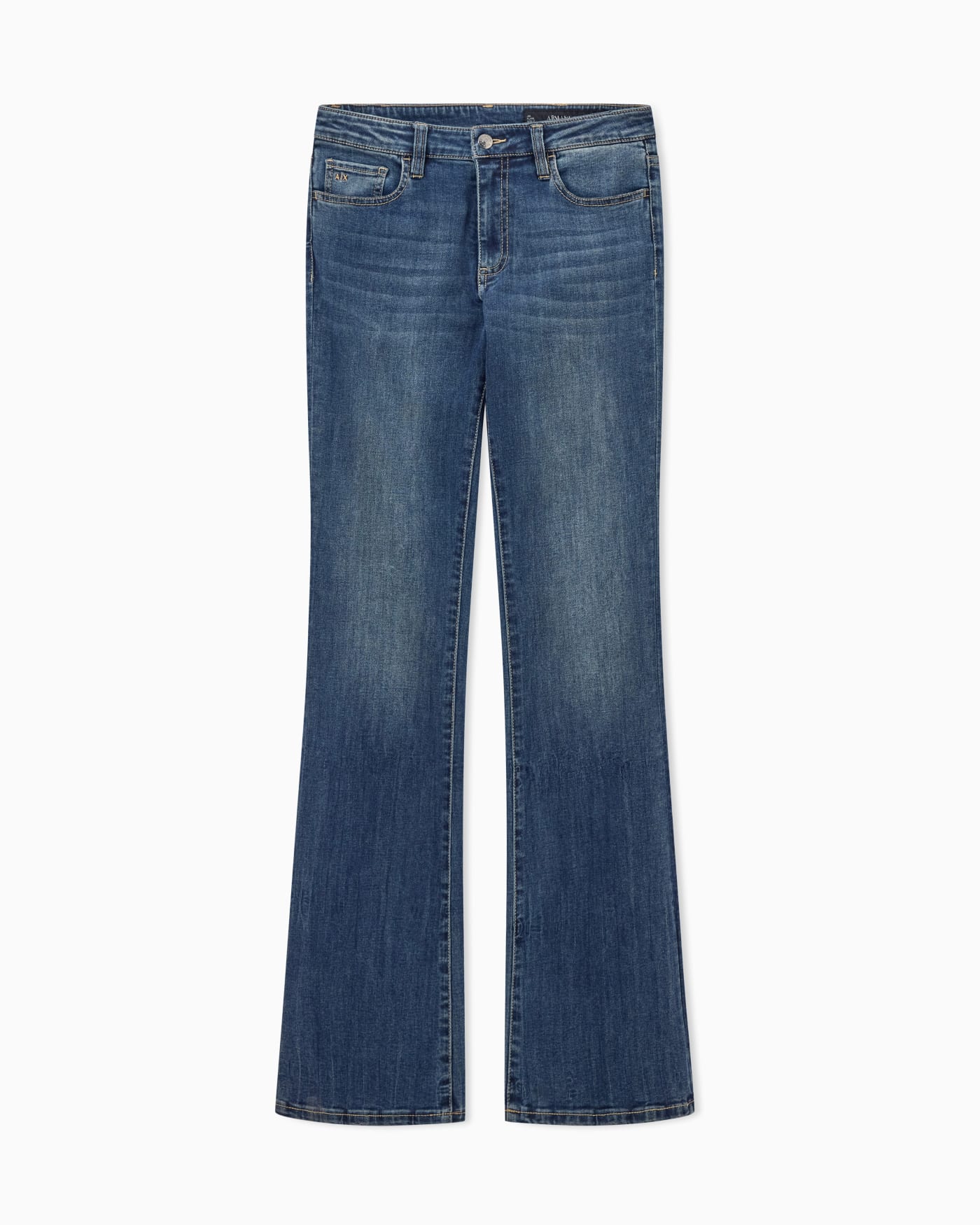 Flare Indigo Ultra-Stretch Jeans