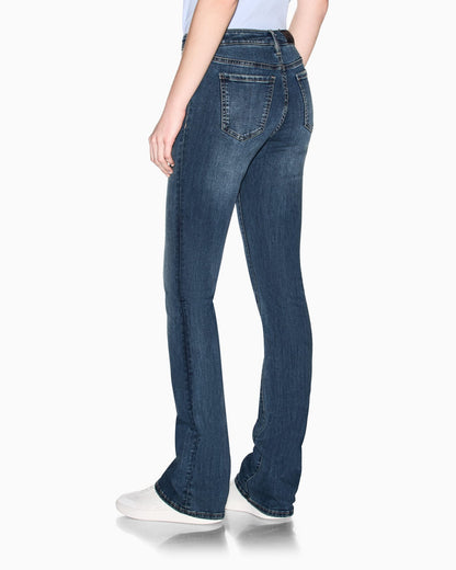 Flare Indigo Ultra-Stretch Jeans