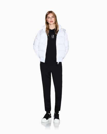 sweatshirt in jersey bonded stretch cotton