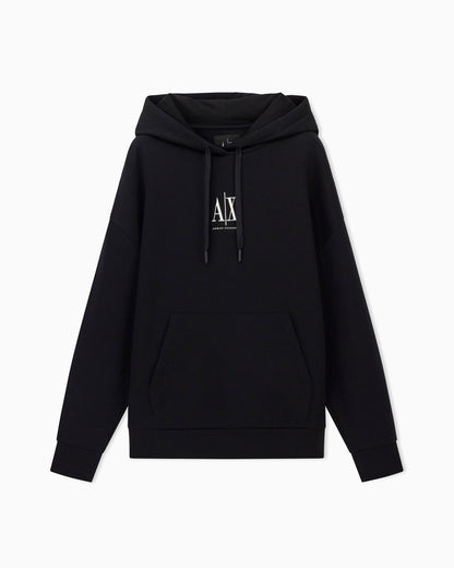 sweatshirt in jersey bonded stretch cotton