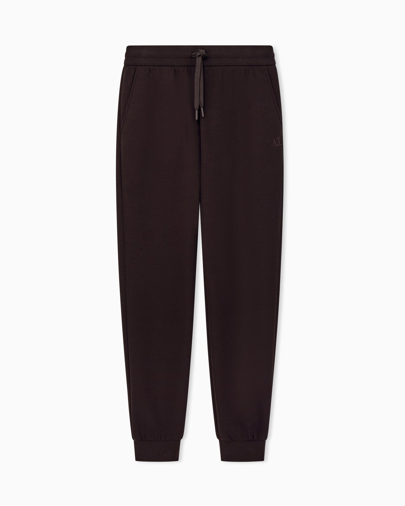 regular fit trousers jersey bonded stretch cotton