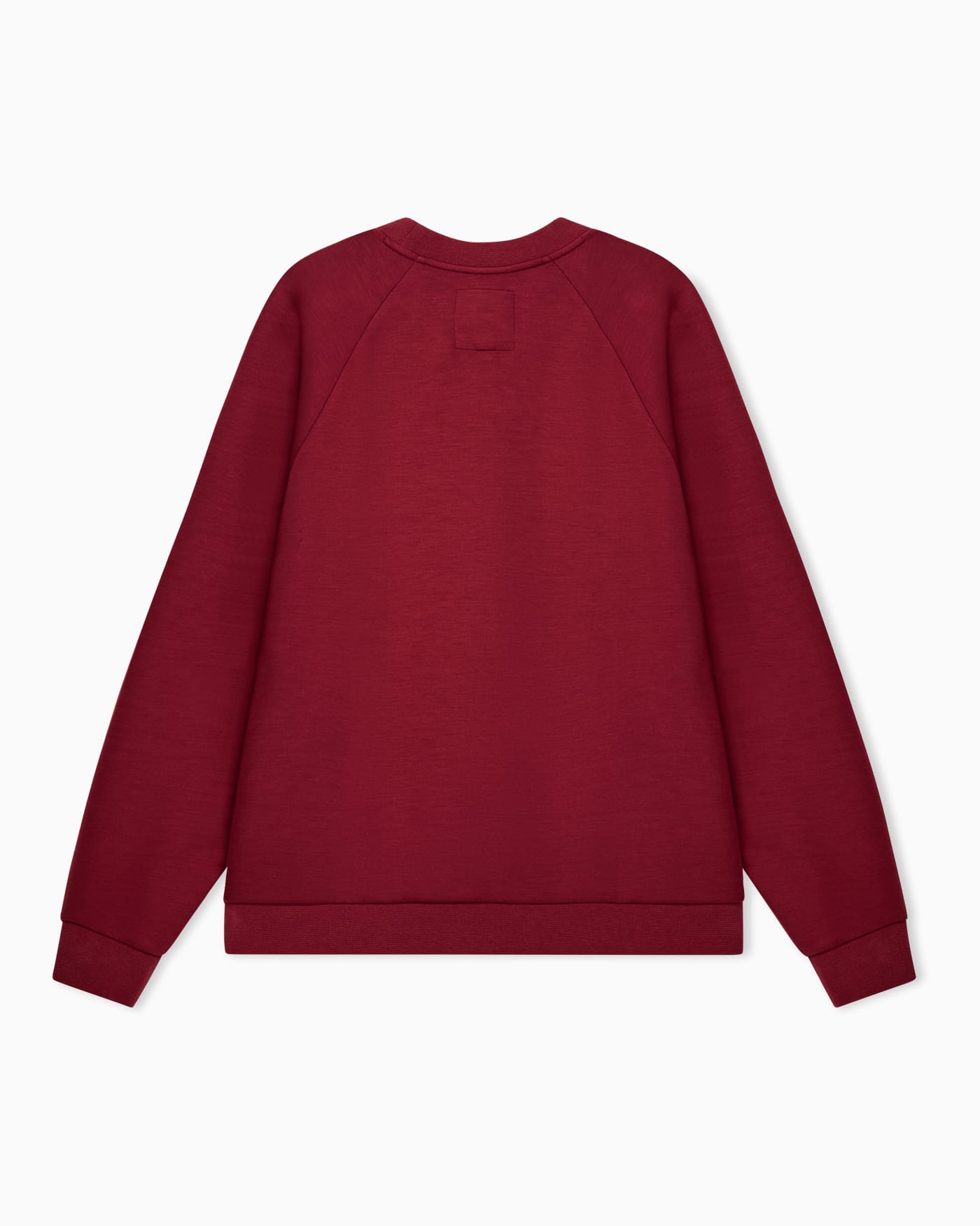Crew neck sweatshirt in viscose with embossed logo Icon