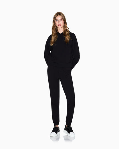 Tapered viscose joggers woman