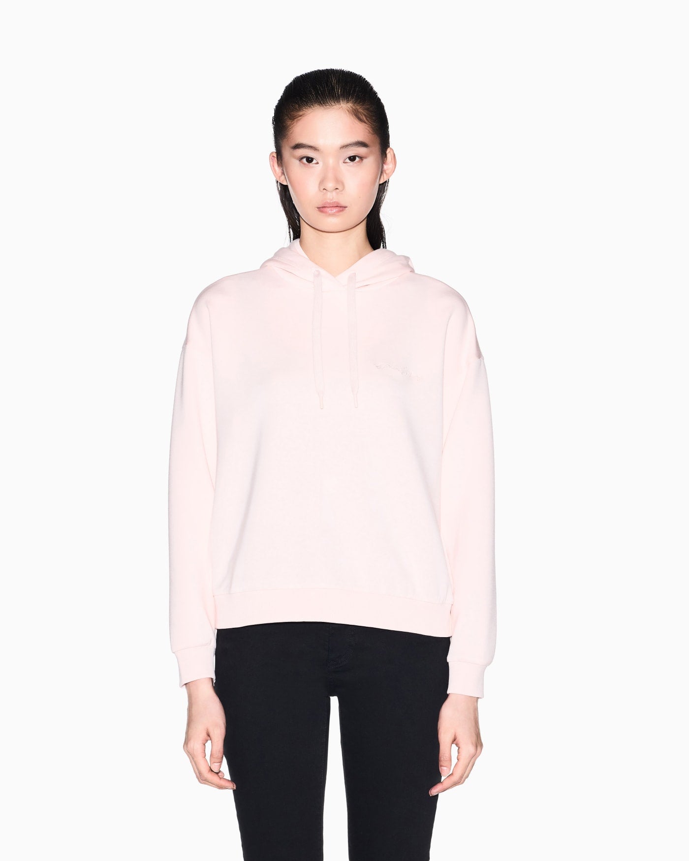 Scuba hoodie with lettering logo