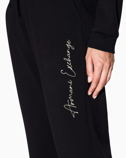 Slim fit trousers stretch scuba for woman