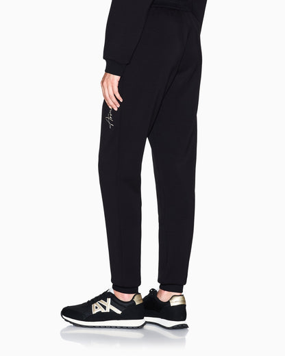 Slim fit trousers stretch scuba for woman