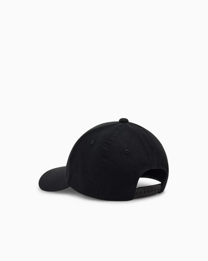 Cotton twill baseball cap with an embroidered logo Icon