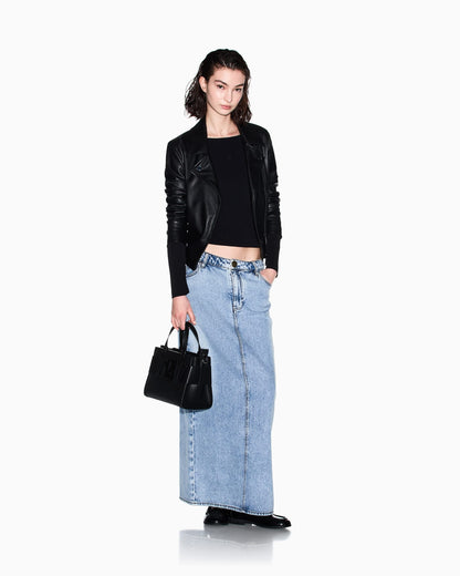 Long-sleeved boat neck sweater