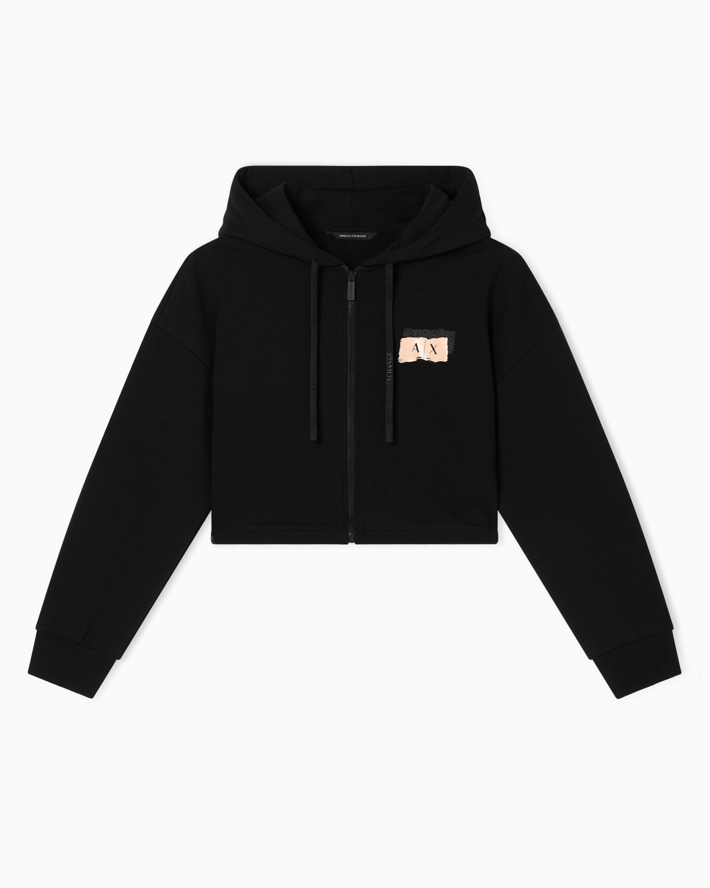 French Terry Cotton Zip-Up Sweatshirt
