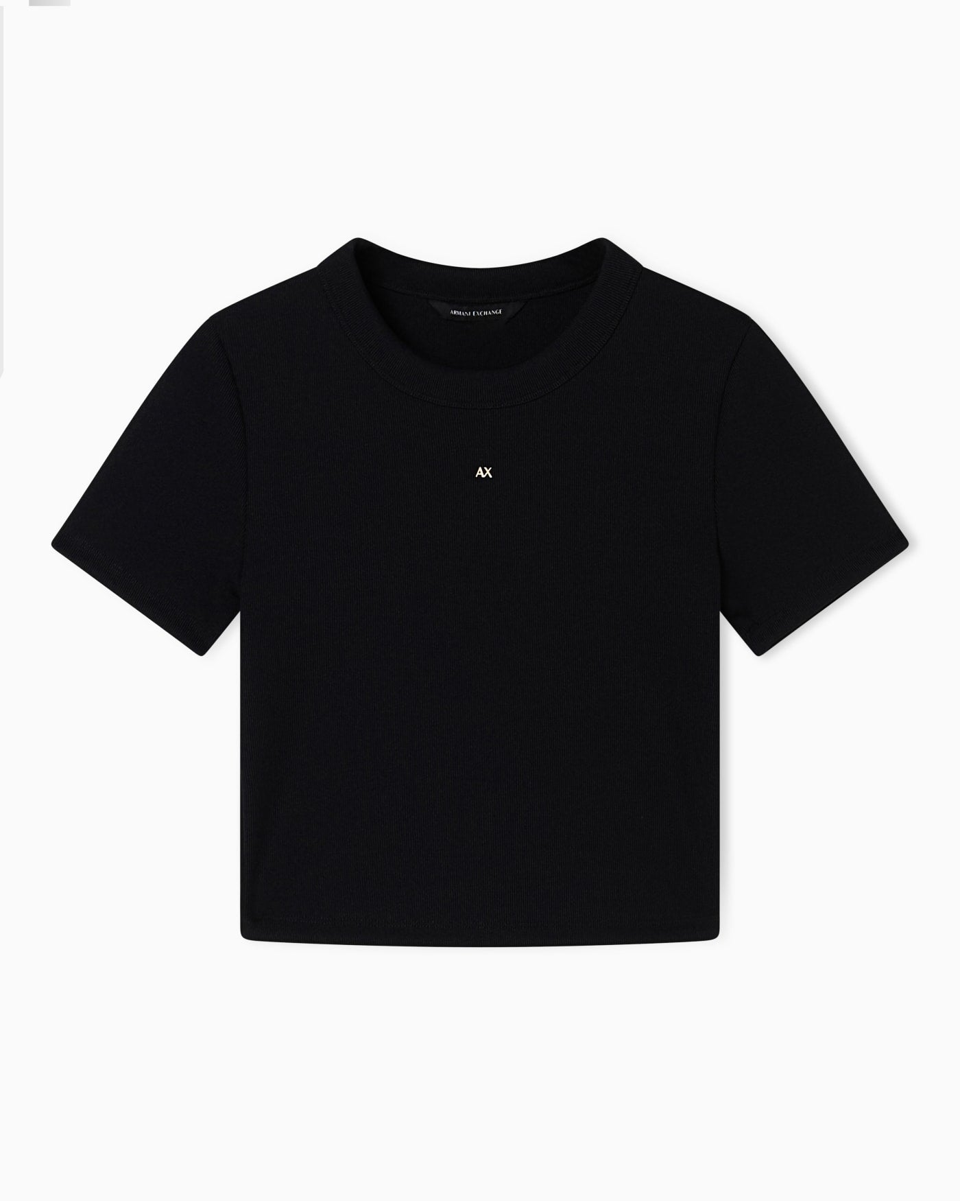 Cropped T-shirt with logo