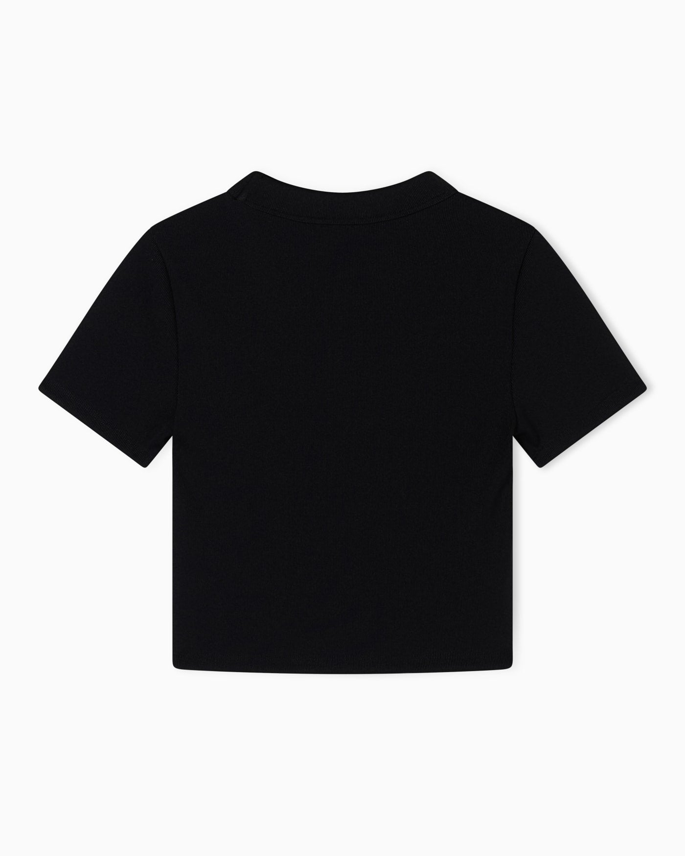 Cropped T-shirt with logo