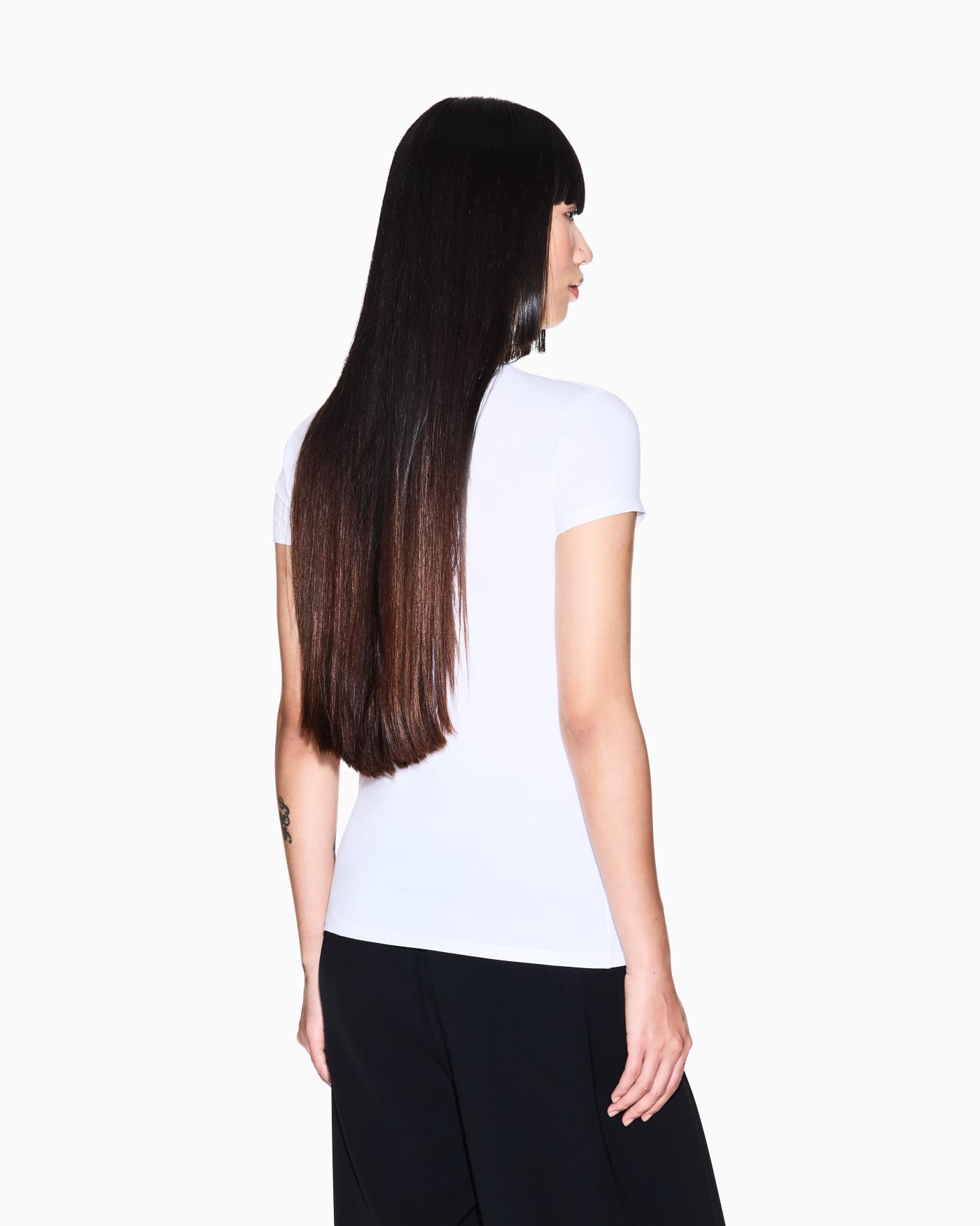Slim Fit T-shirt in Stretch Cotton Jersey