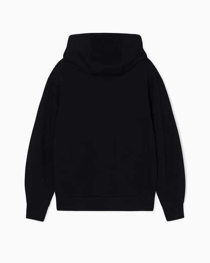 Zip-Up Sweatshirt in French Terry Cotton