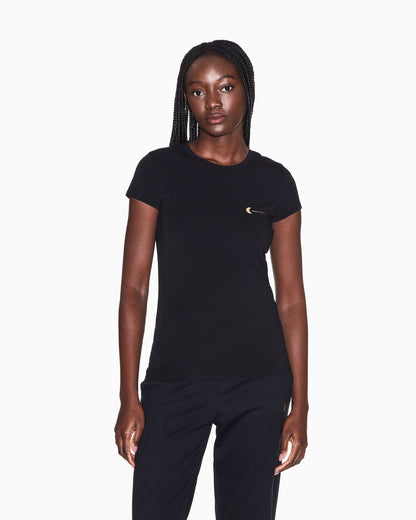 Slim fit T-shirt in stretch cotton jersey