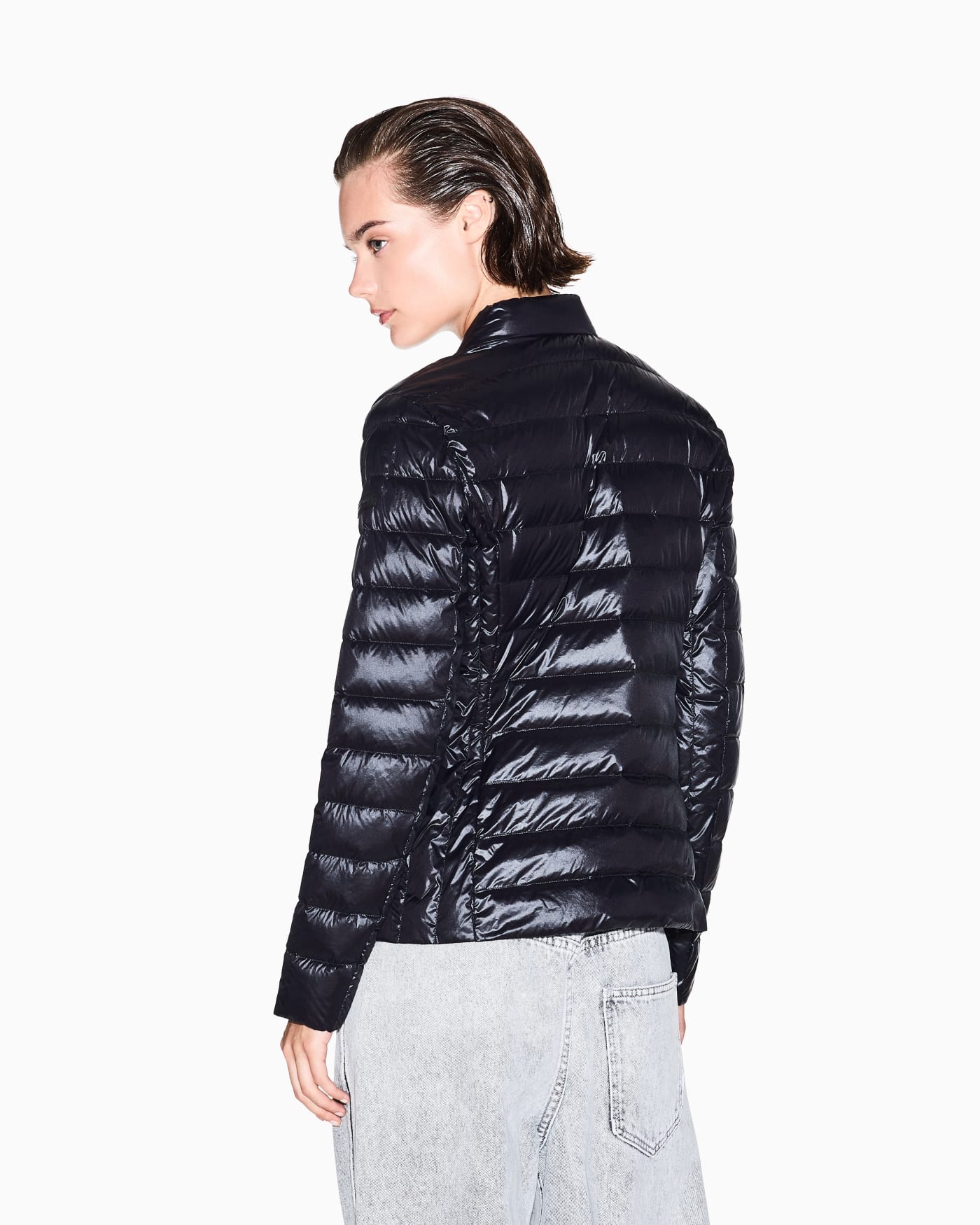 Packable down jacket woman