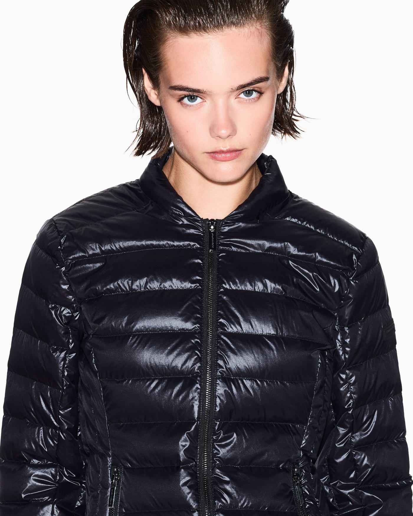 Packable down jacket woman
