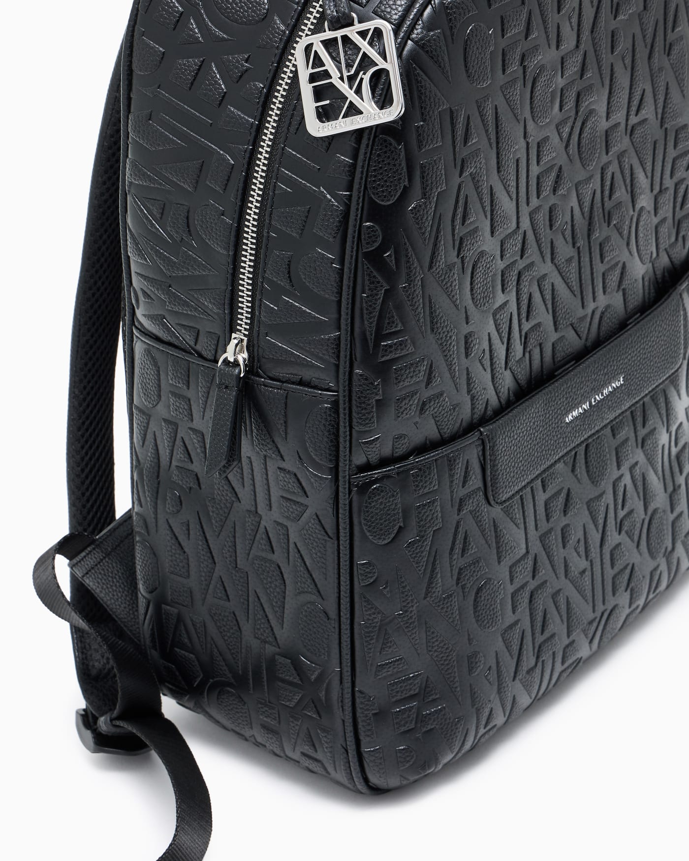 Backpack with allover logo