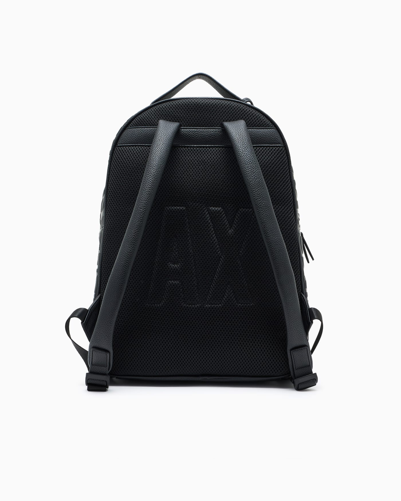 Backpack with allover logo