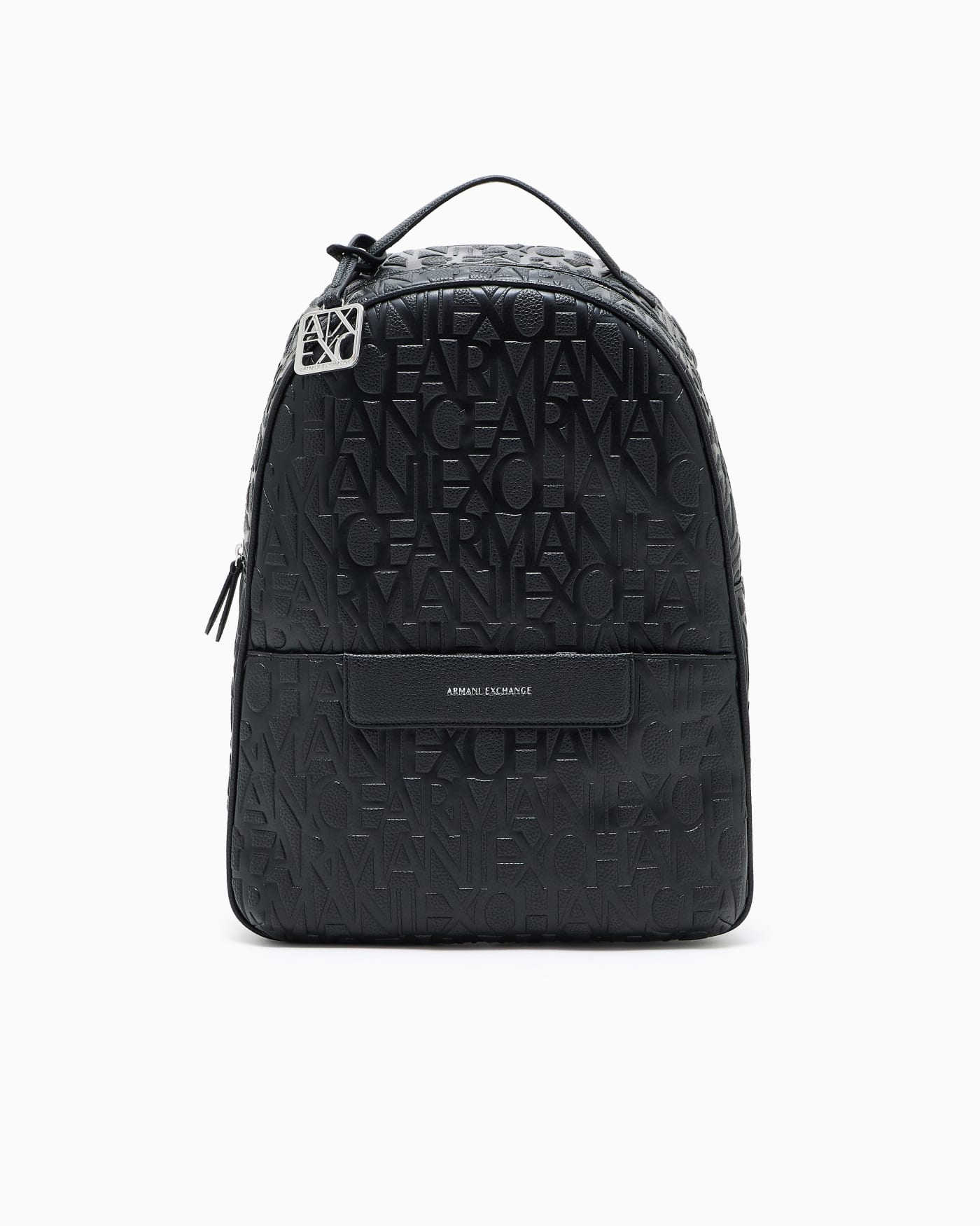 Backpack with allover logo