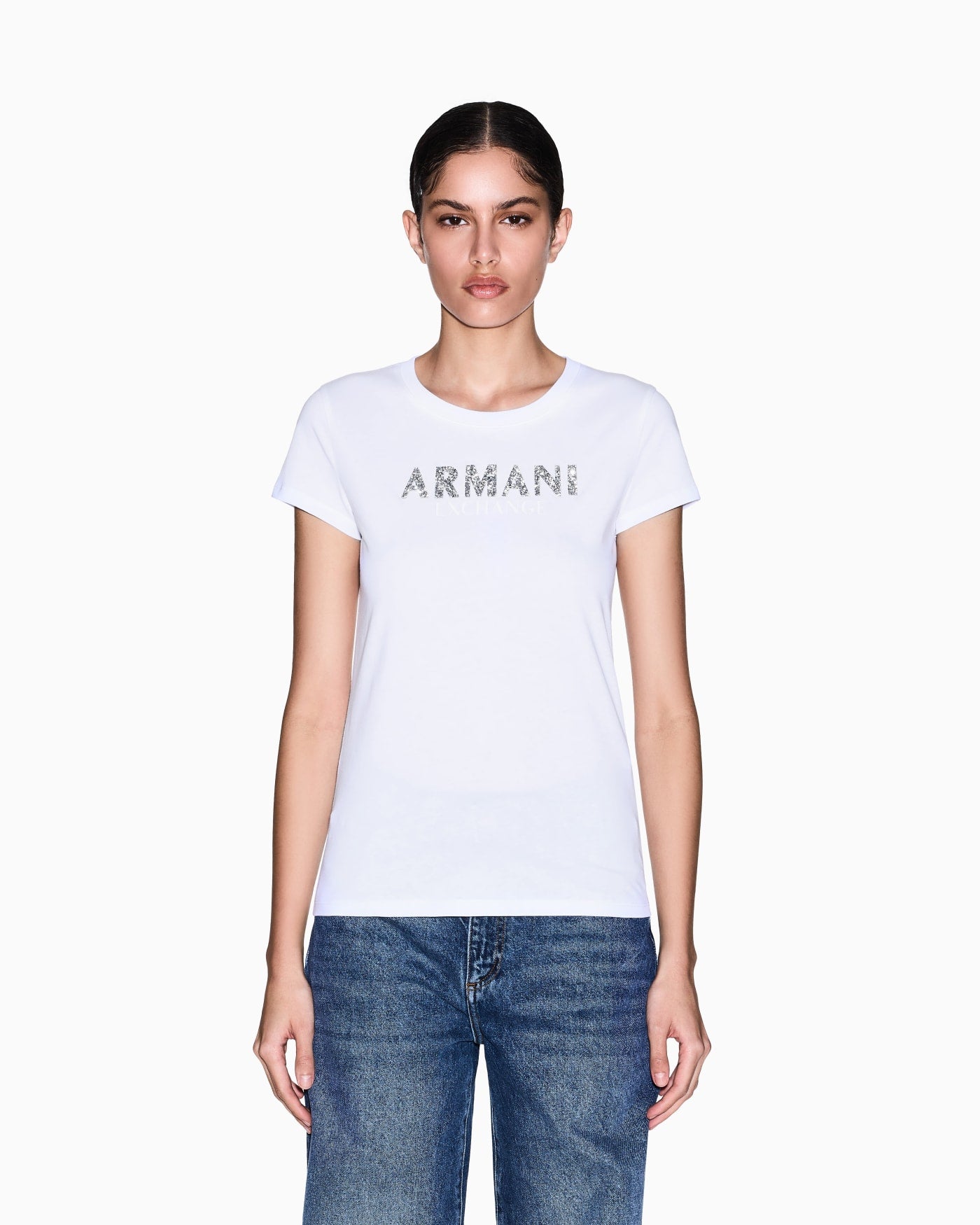 Slim fit T-shirt in cotton jersey