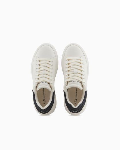 Vintage effect sneaker woman