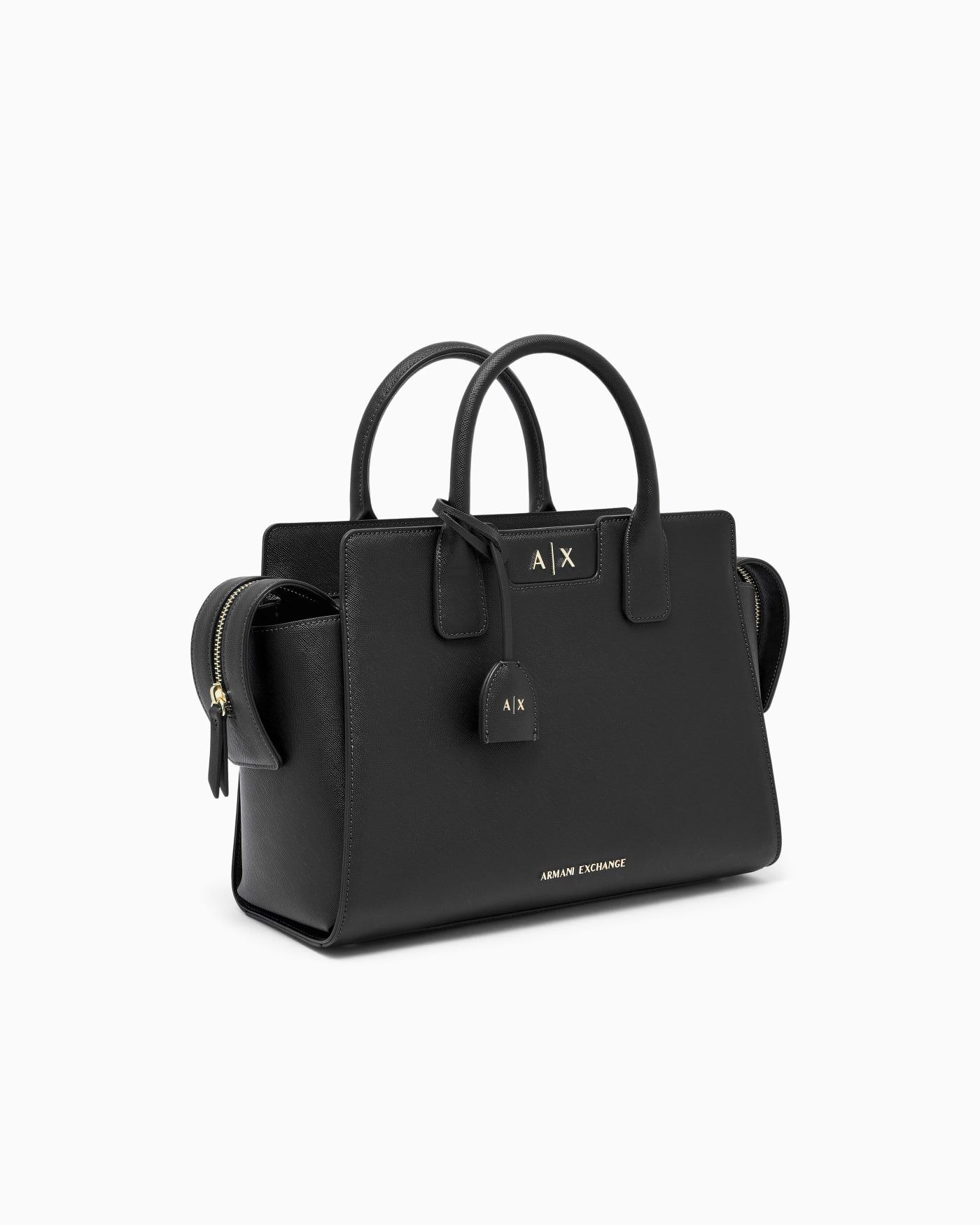 Tote bag in coated fabric