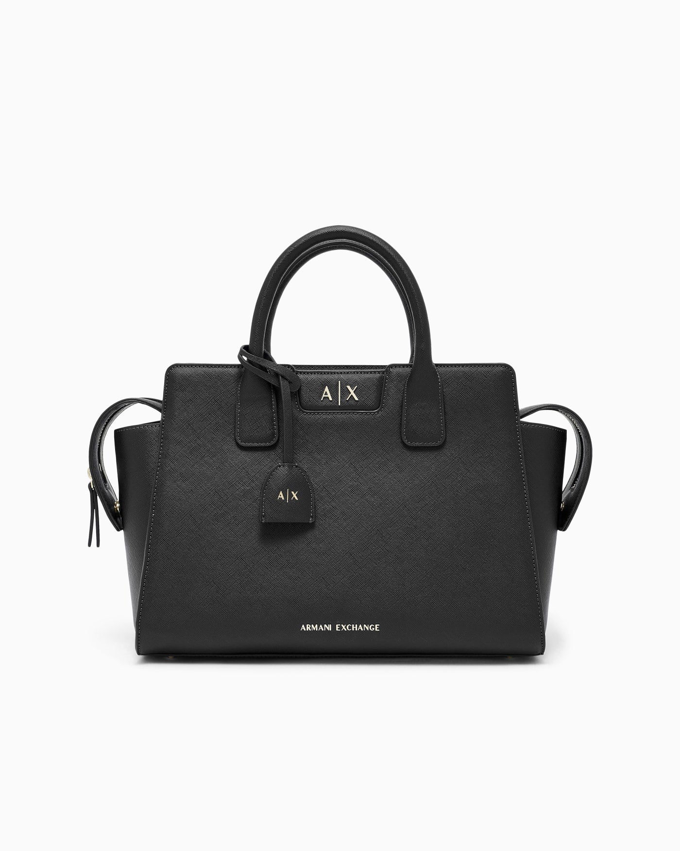 Tote bag in coated fabric