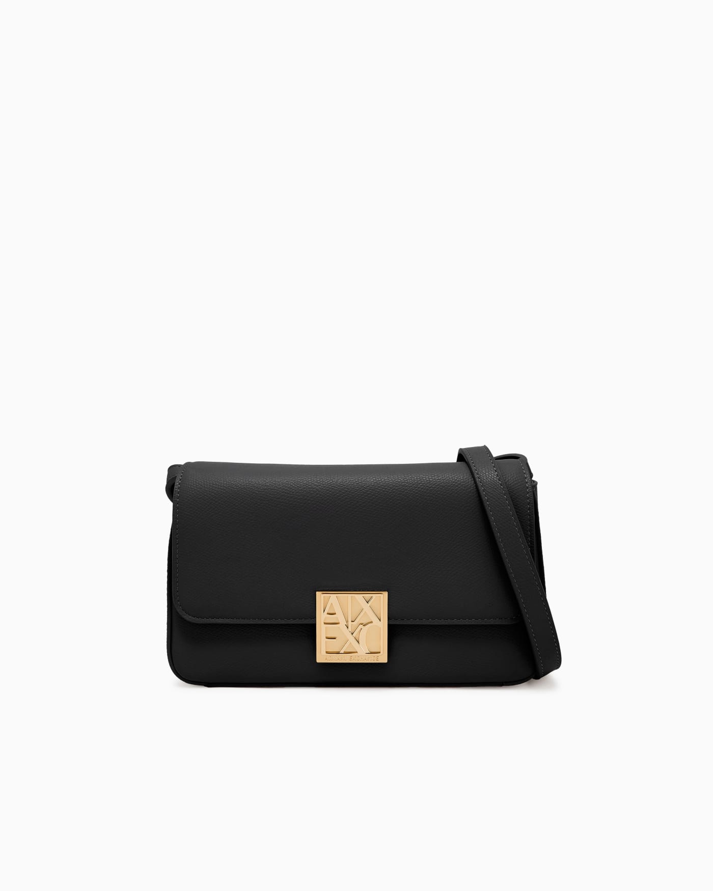 Clutch mini bag in coated fabric
