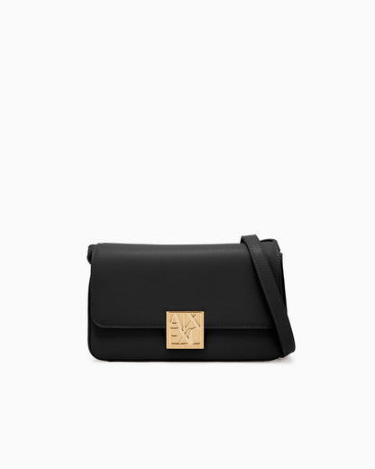 Clutch mini bag in coated fabric