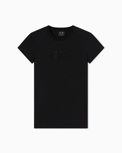 Slim fit T-shirt in stretch cotton jersey