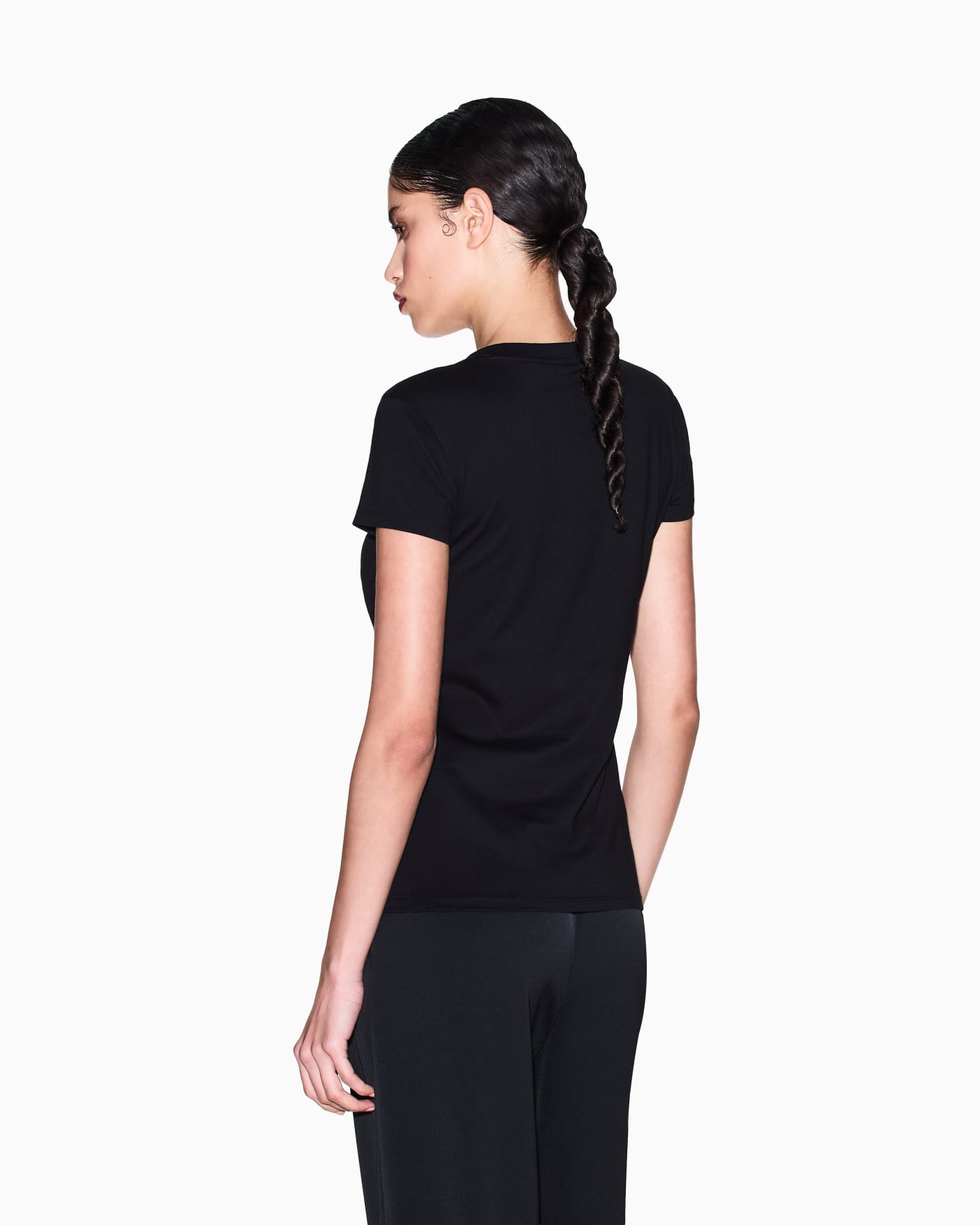 Slim fit T-shirt in cotton jersey