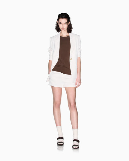Slim fit T-shirt in stretch cotton jersey