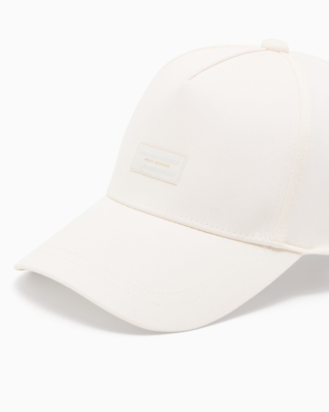 Cap with visor and logo
