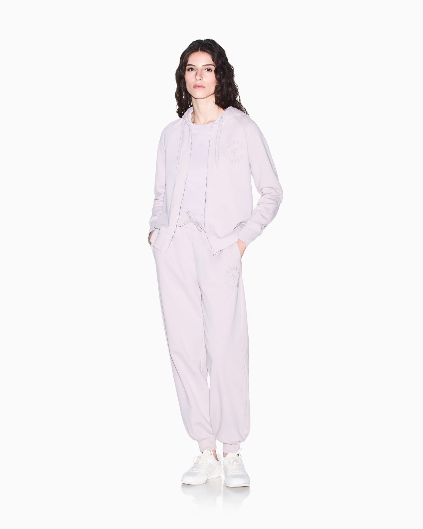 Regular fit sweatshirt in cotton French terry