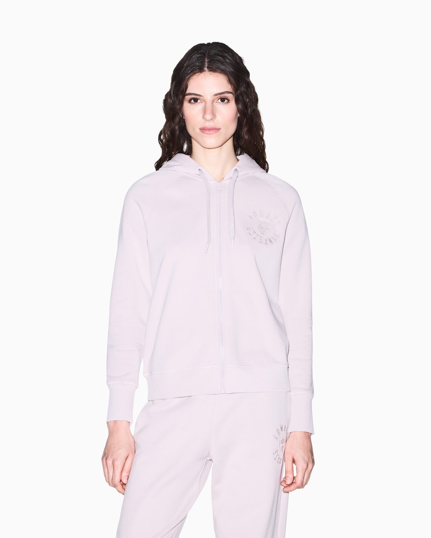 Regular fit sweatshirt in cotton French terry