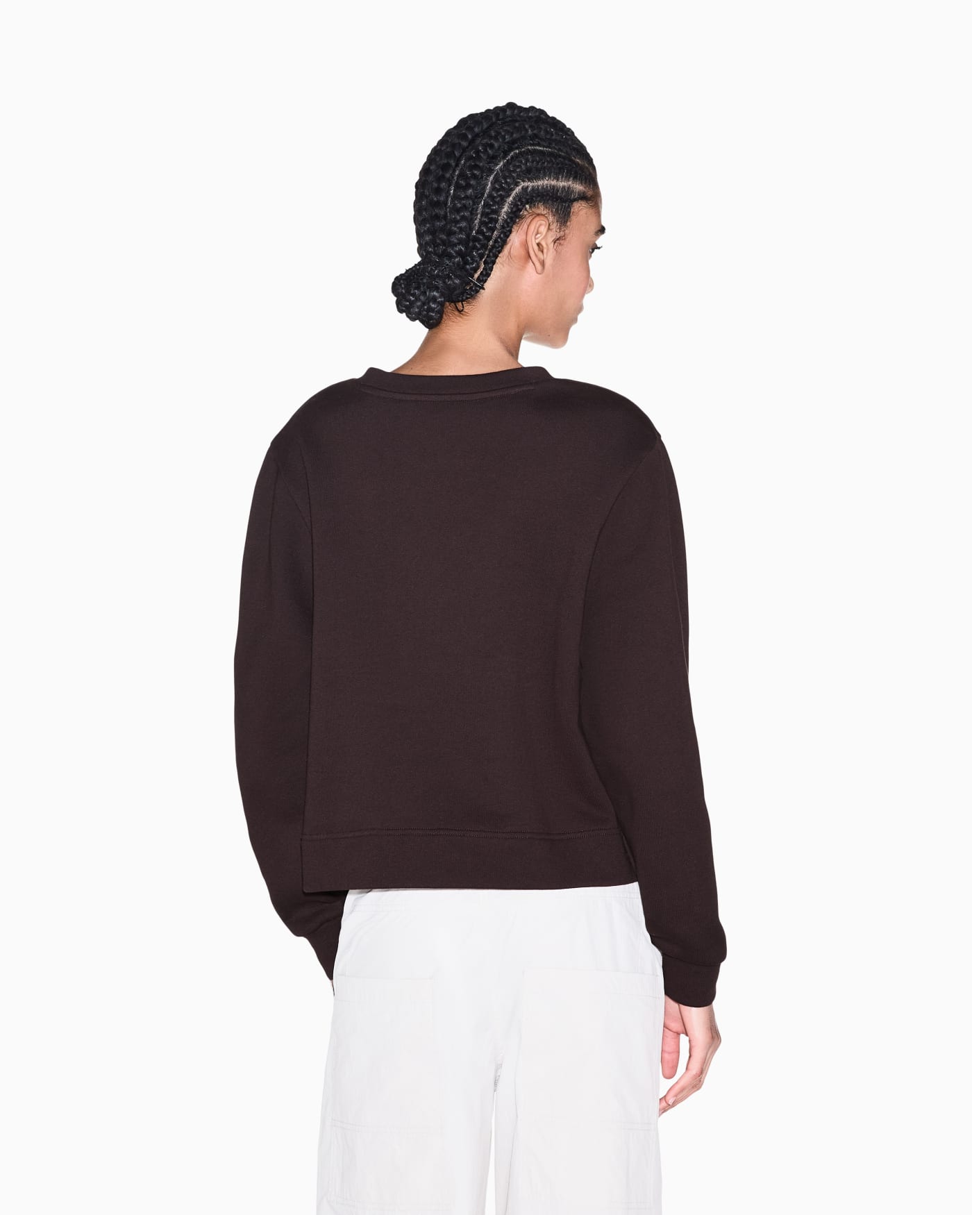 sweatshirt in cotton French terry